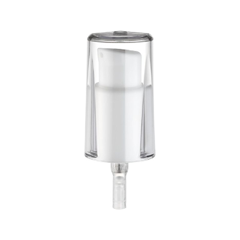 Bomba dosificadora de loción de plástico con tapa completa