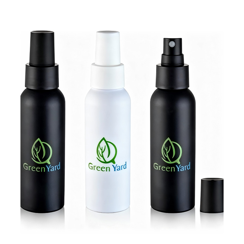 Botella de PET de plástico de hombro redondo